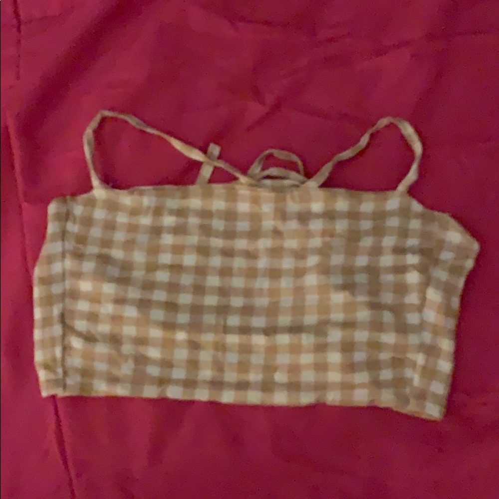 Two Piece Gingham Set - Picture 2 of 6